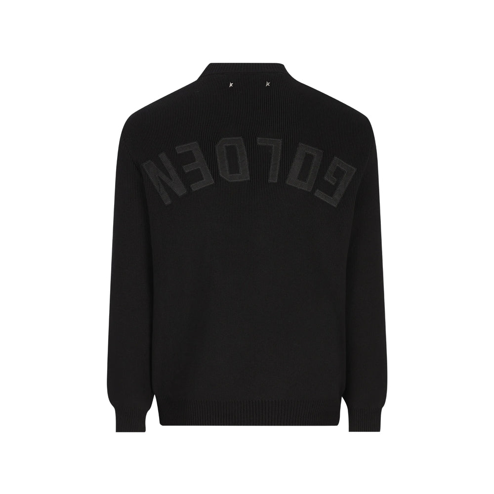 Golden Goose Black Sweaters & Knitwear - Jumpers Men GOLDEN GOOSE