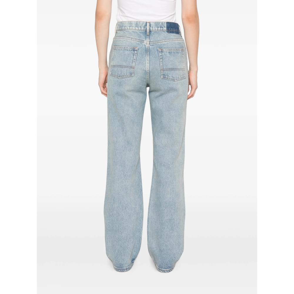 Golden Goose Blue Denim - Straight-Leg Jeans Women GOLDEN GOOSE