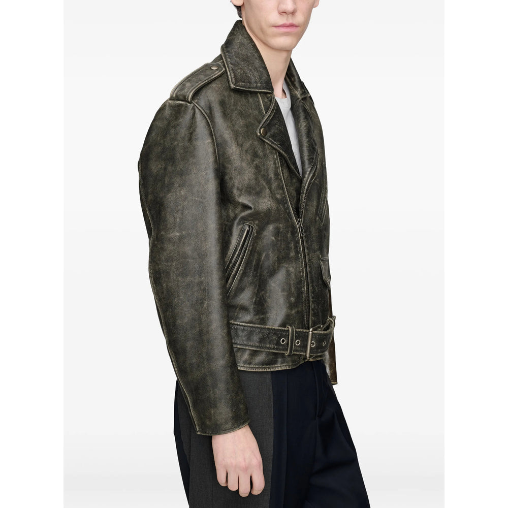 Maison Margiela Black Jackets - Bomber Jackets Men MAISON MARGIELA