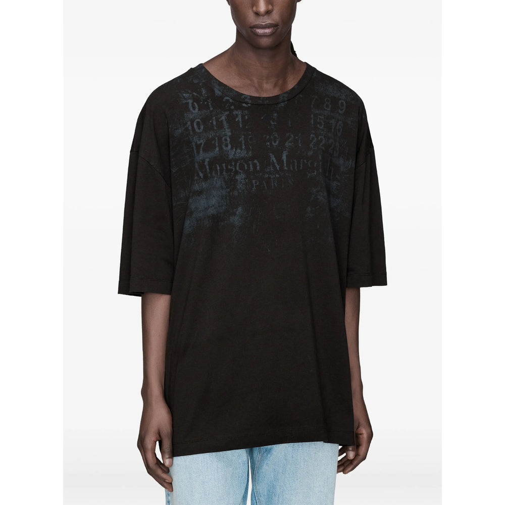 Maison Margiela Black T-Shirts & Vests - T-Shirts Men MAISON MARGIELA