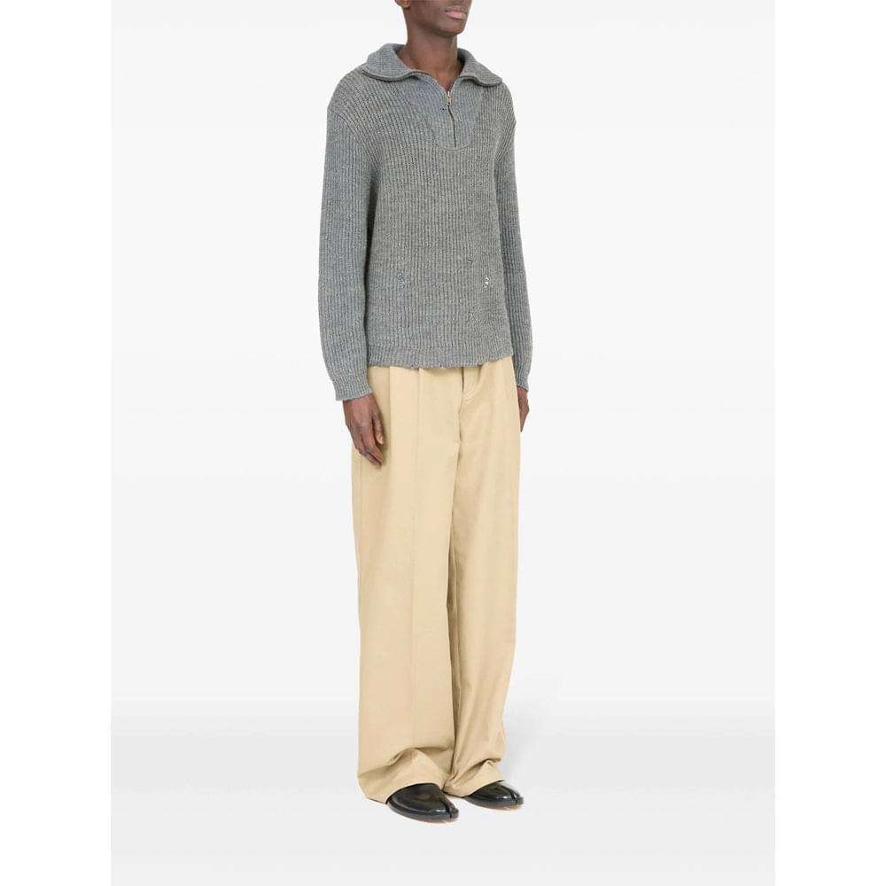 Maison Margiela Grey Sweaters & Knitwear - Jumpers Men MAISON MARGIELA