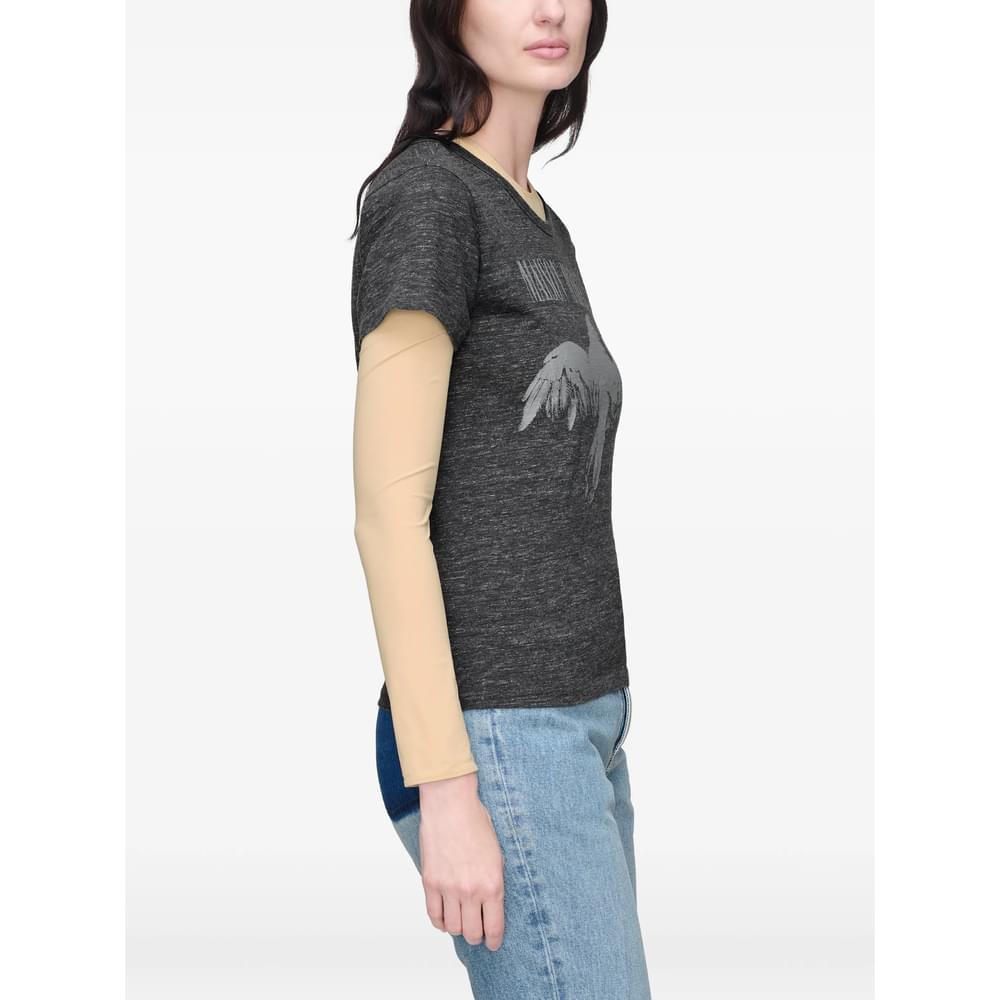 Maison Margiela Grey Tops - T-Shirts & Jerseys Women MAISON MARGIELA