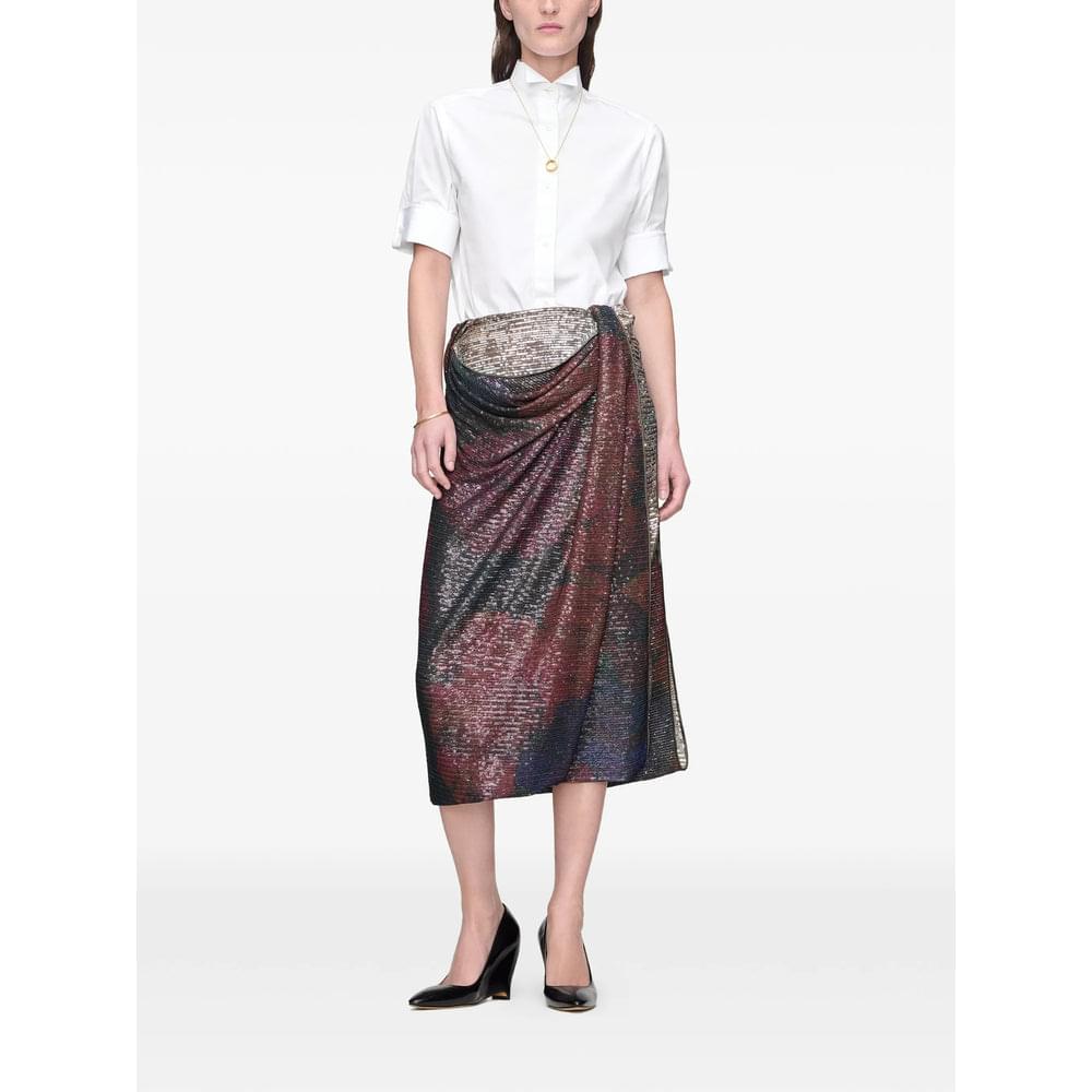 Maison Margiela Black Skirts - A-Line Skirts Women MAISON MARGIELA