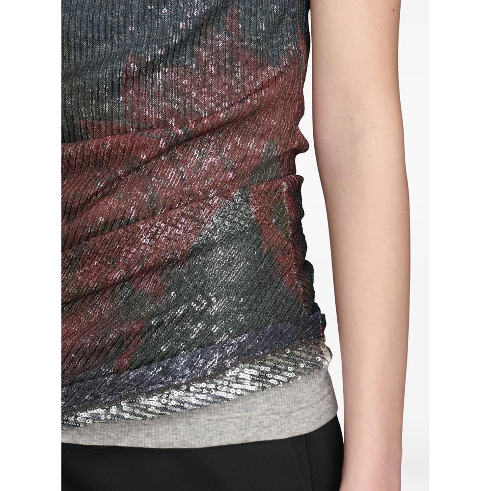 Maison Margiela Green Tops - Vests & Tank Tops Women MAISON MARGIELA