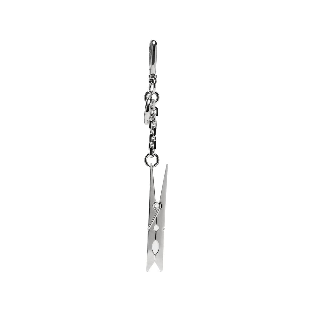 Maison Margiela Silver Keyrings & Chains Men MAISON MARGIELA
