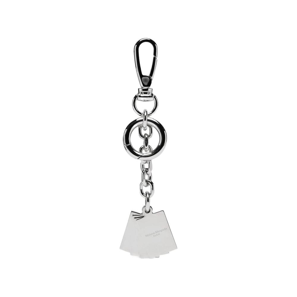 Maison Margiela Silver Keyrings & Chains Men Men MAISON MARGIELA