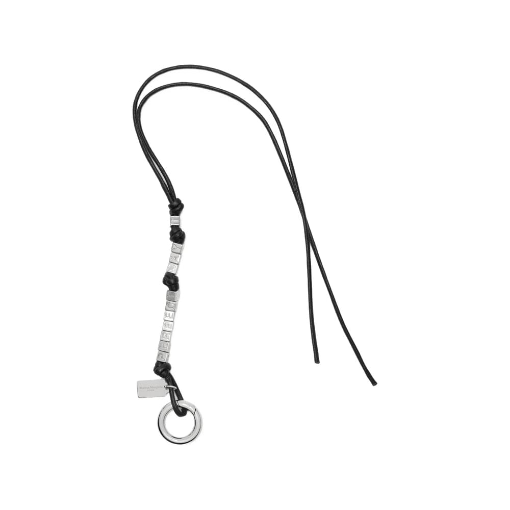 Maison Margiela Black Keyrings & Chains Men MAISON MARGIELA