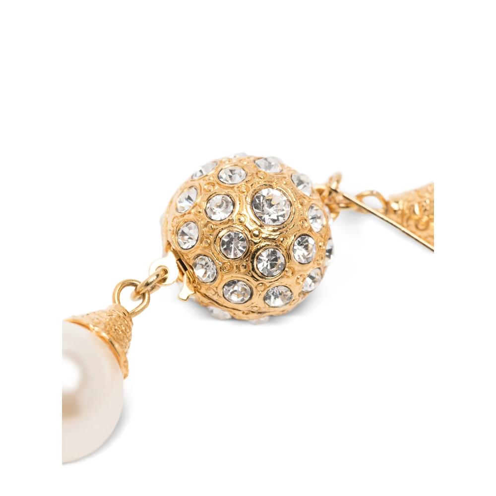 Alessandra Rich Neutrals Necklaces Women ALESSANDRA RICH