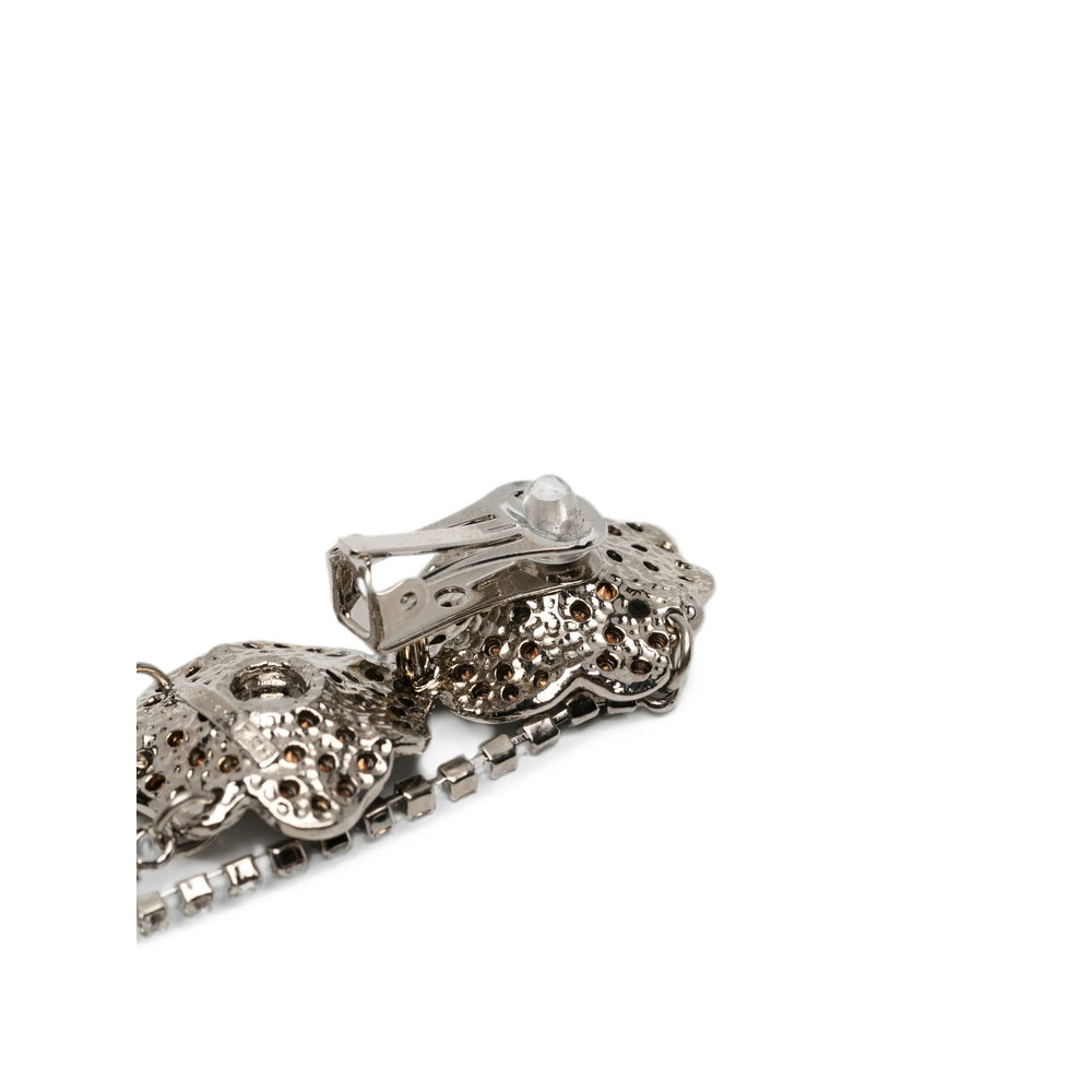 Alessandra Rich Silver Earrings Women ALESSANDRA RICH