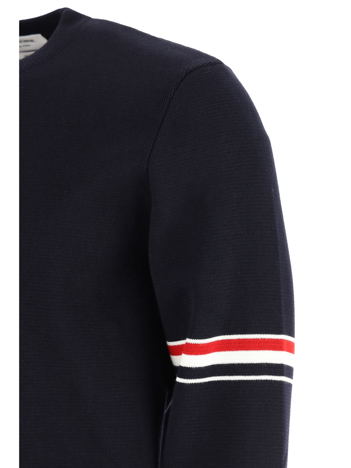 Thom Browne Men Cotton Crewneck Sweater THOM BROWNE