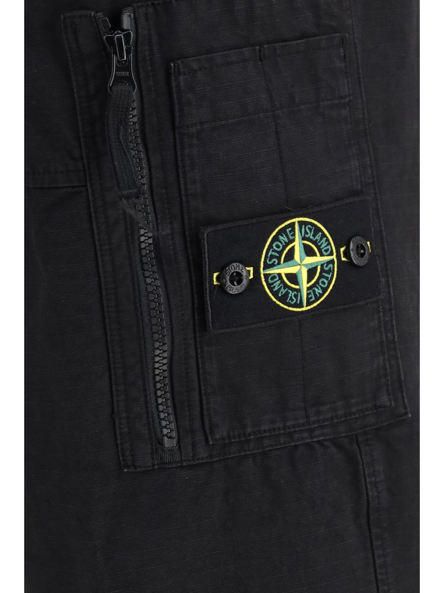 Stone Island Men Cotton Cargo Pants STONE ISLAND