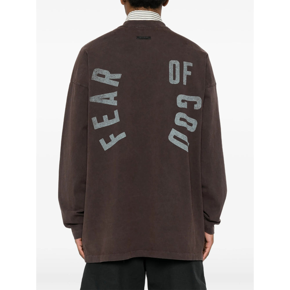 Fear Of God Brown T-Shirts & Vests - T-Shirts Men FEAR OF GOD