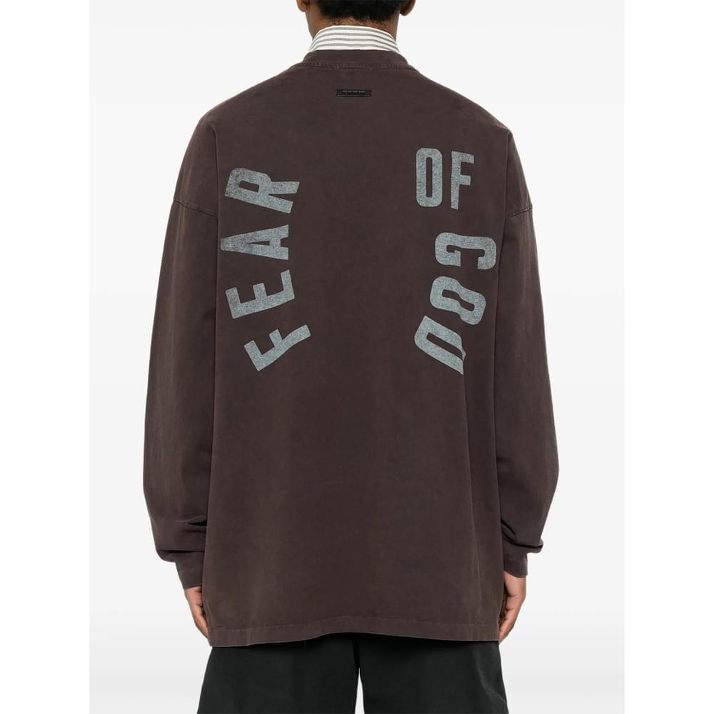 Fear Of God Brown T-Shirts & Vests - T-Shirts Men FEAR OF GOD
