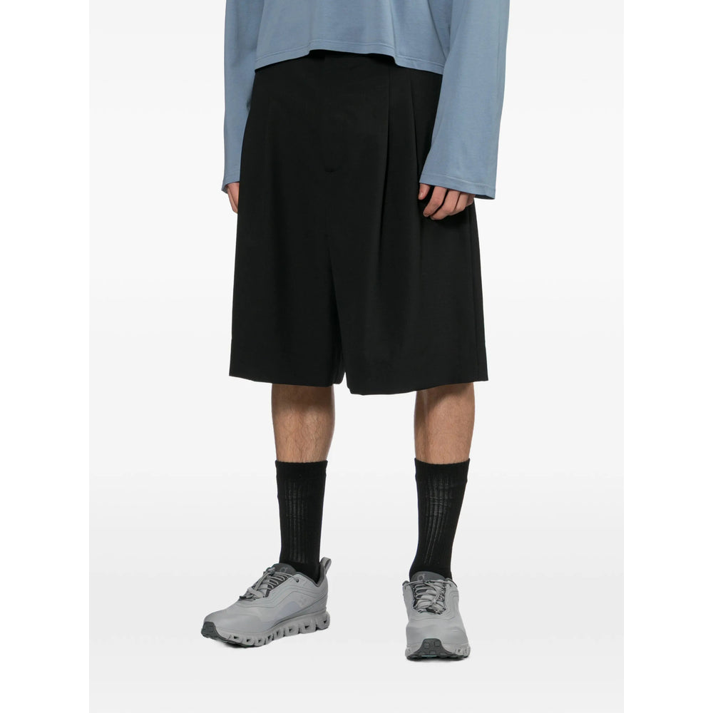 Fear Of God Black Shorts - Drop-Crotch Shorts Men FEAR OF GOD