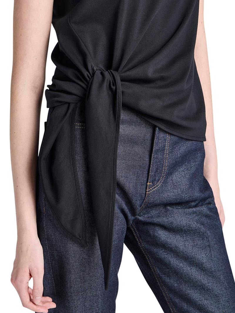 J.W.Anderson Women Cotton Tank Top With Knotted Hem