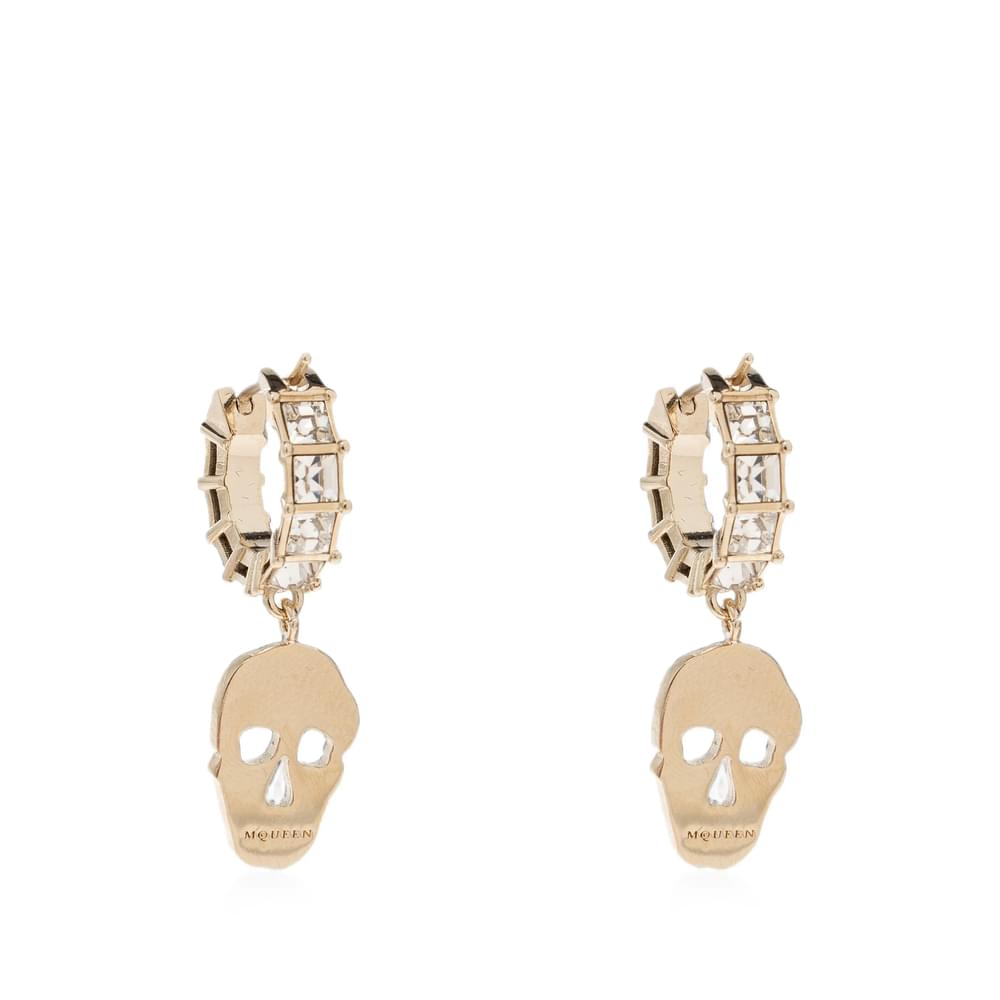 Alexander Mcqueen Gold Earrings Women ALEXANDER MCQUEEN