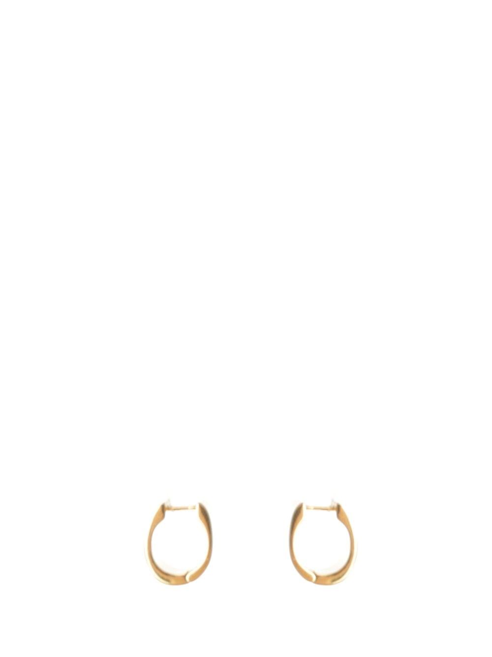 Toteme Women Small, Designer Hoop Earrings TOTEME