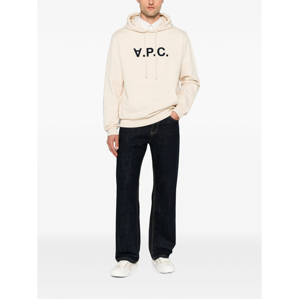 A.P.C. Neutrals Sweaters & Knitwear - Hoodies Men A.P.C.