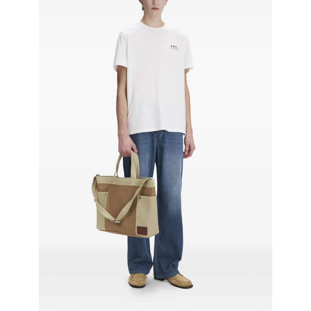 A.P.C. Neutrals T-Shirts & Vests - T-Shirts Men A.P.C.