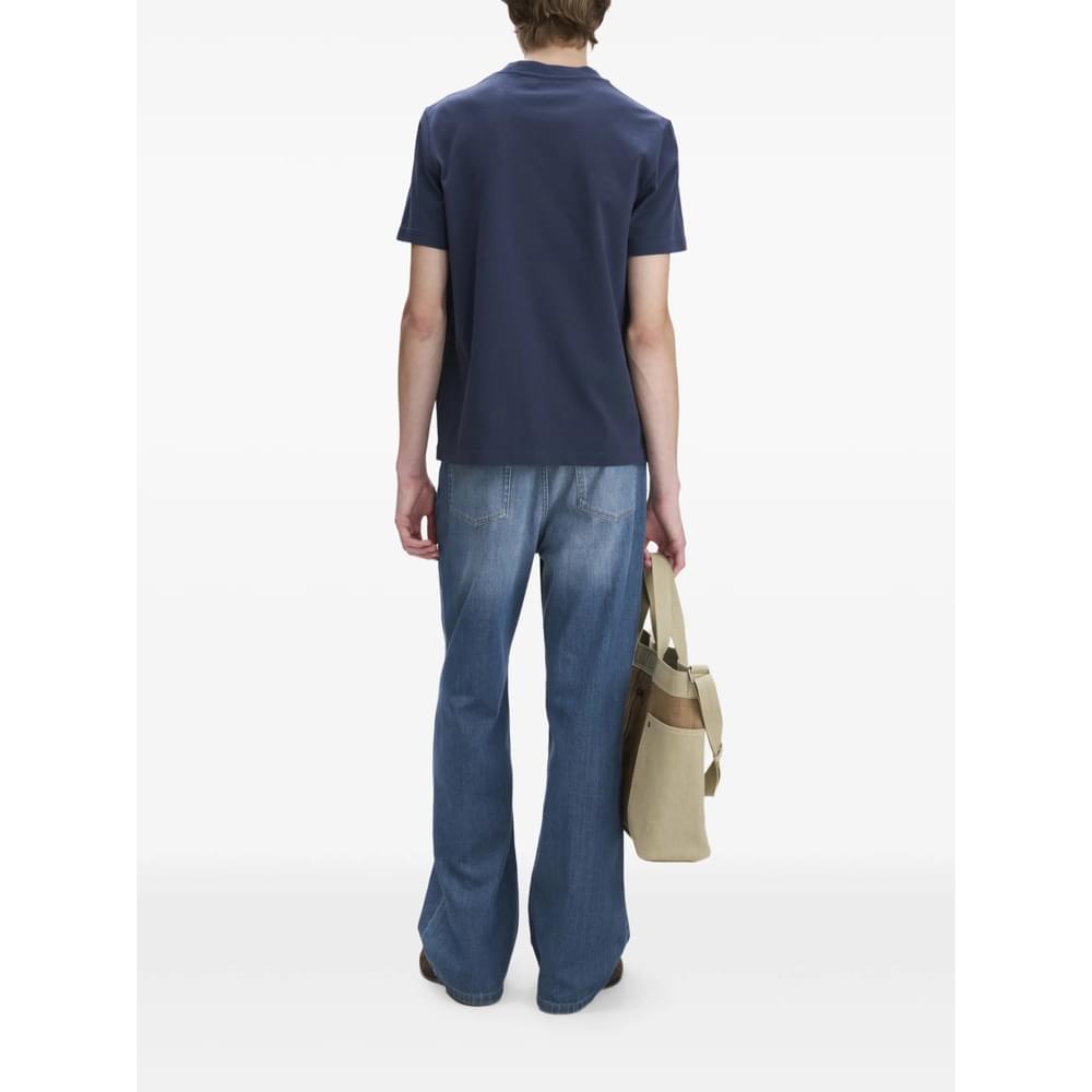 A.P.C. Blue T-Shirts & Vests - T-Shirts Men A.P.C.