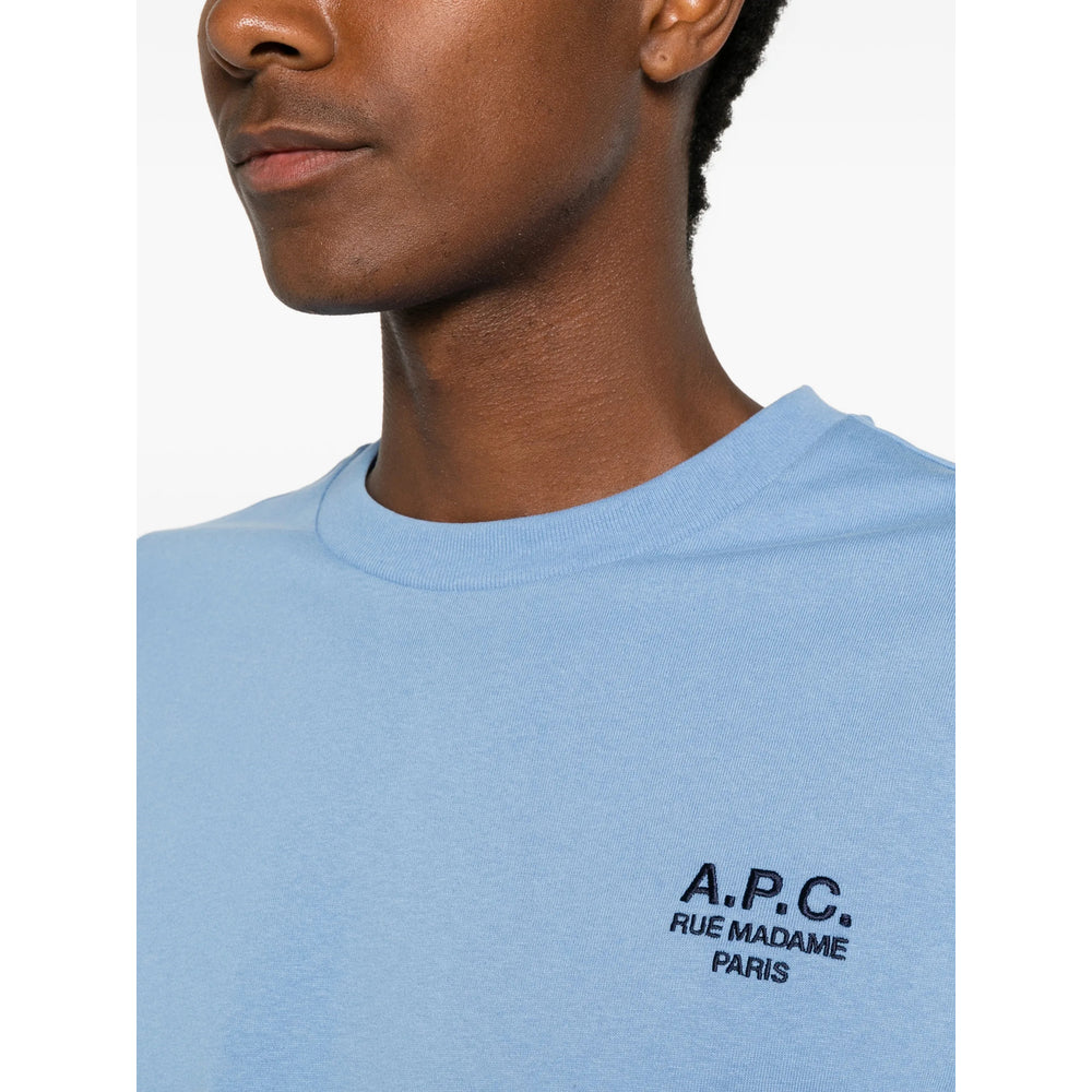 A.P.C. Blue T-Shirts & Vests - T-Shirts Men A.P.C.