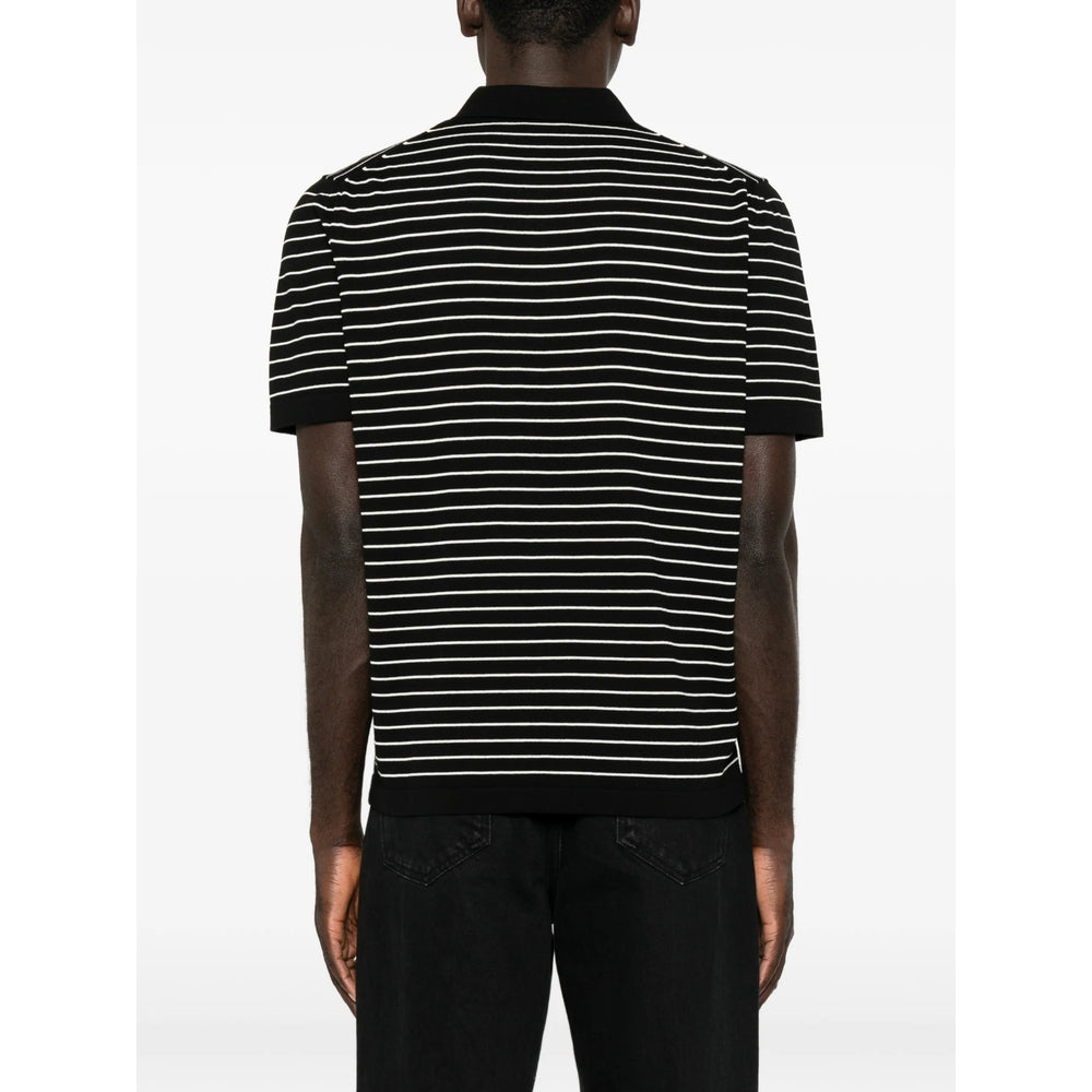 A.P.C. Black Polo Shirts Men A.P.C.
