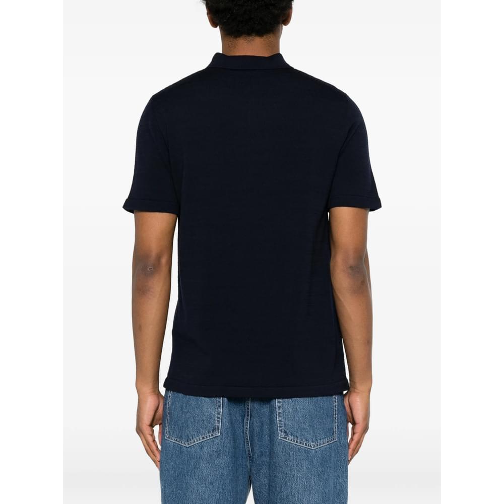 A.P.C. Blue Polo Shirts Men A.P.C.