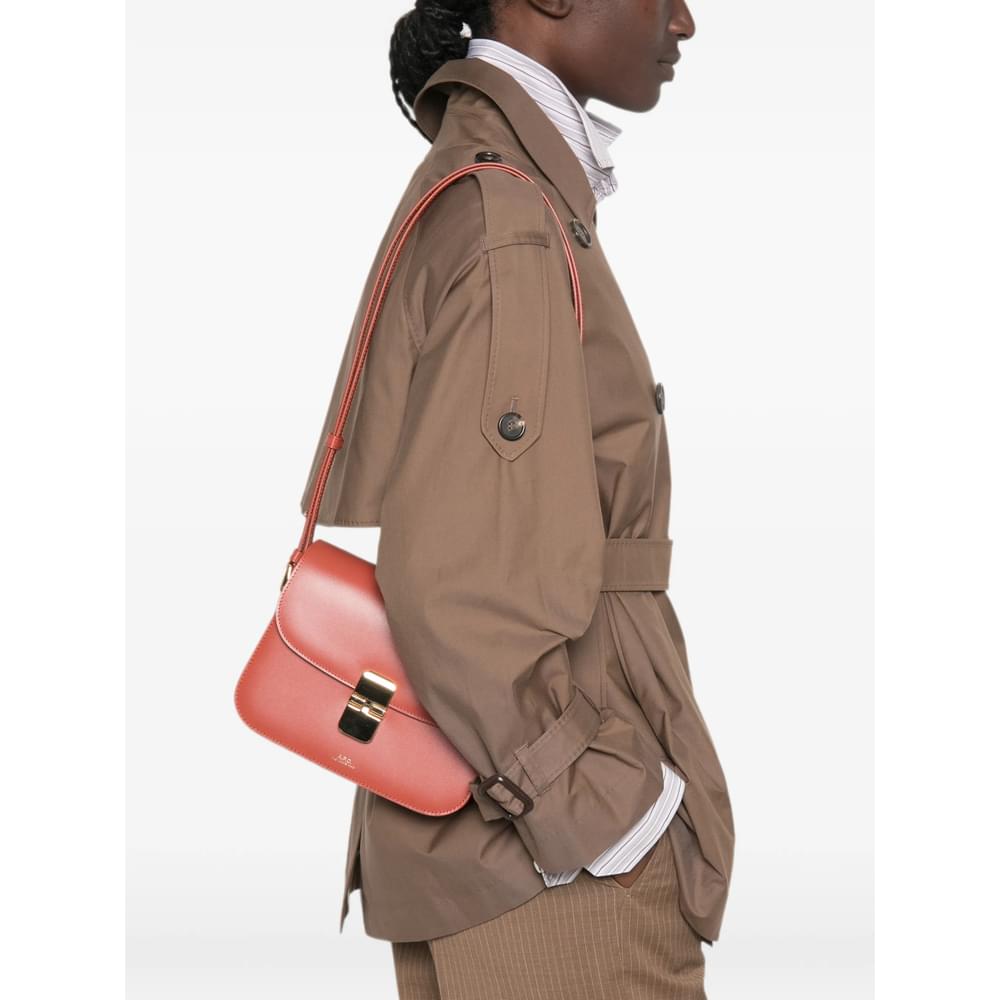A.P.C. Orange Shoulder Bags Women A.P.C.