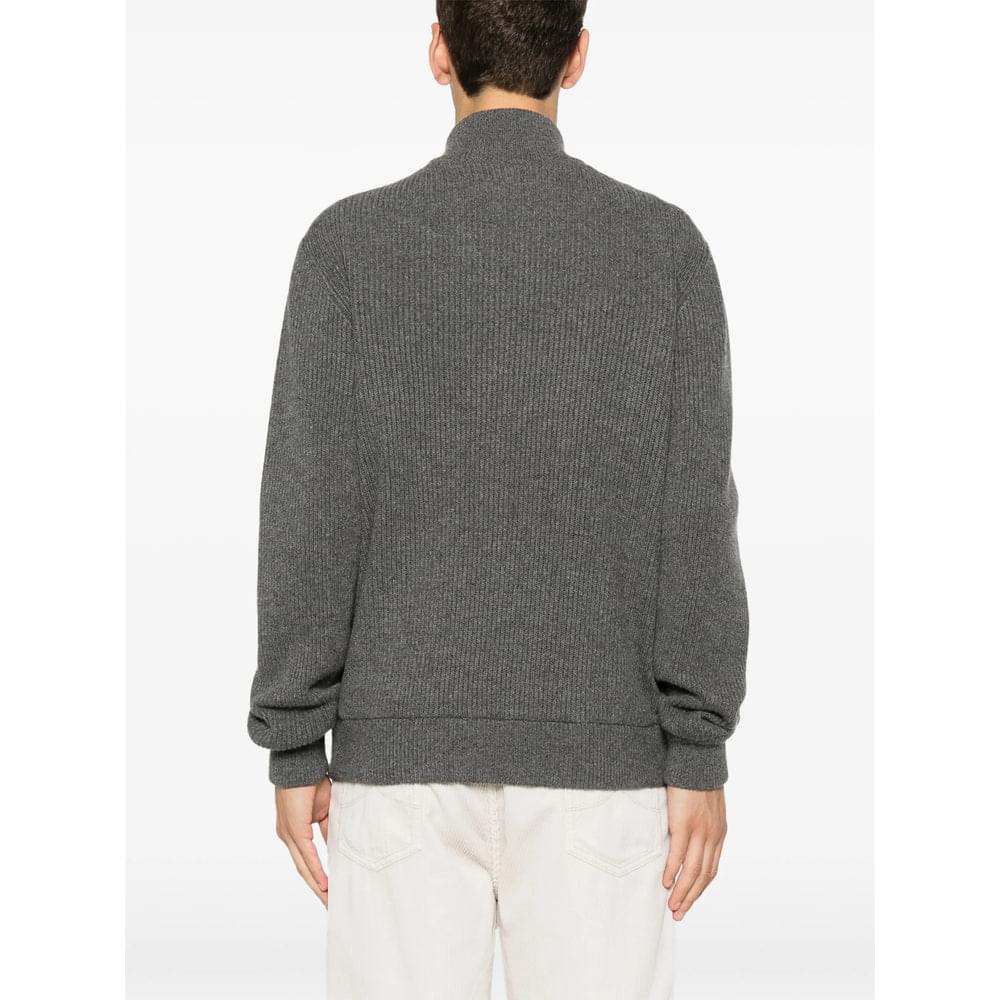 Brunello Cucinelli Grey Jackets - Leather Jackets Men BRUNELLO CUCINELLI