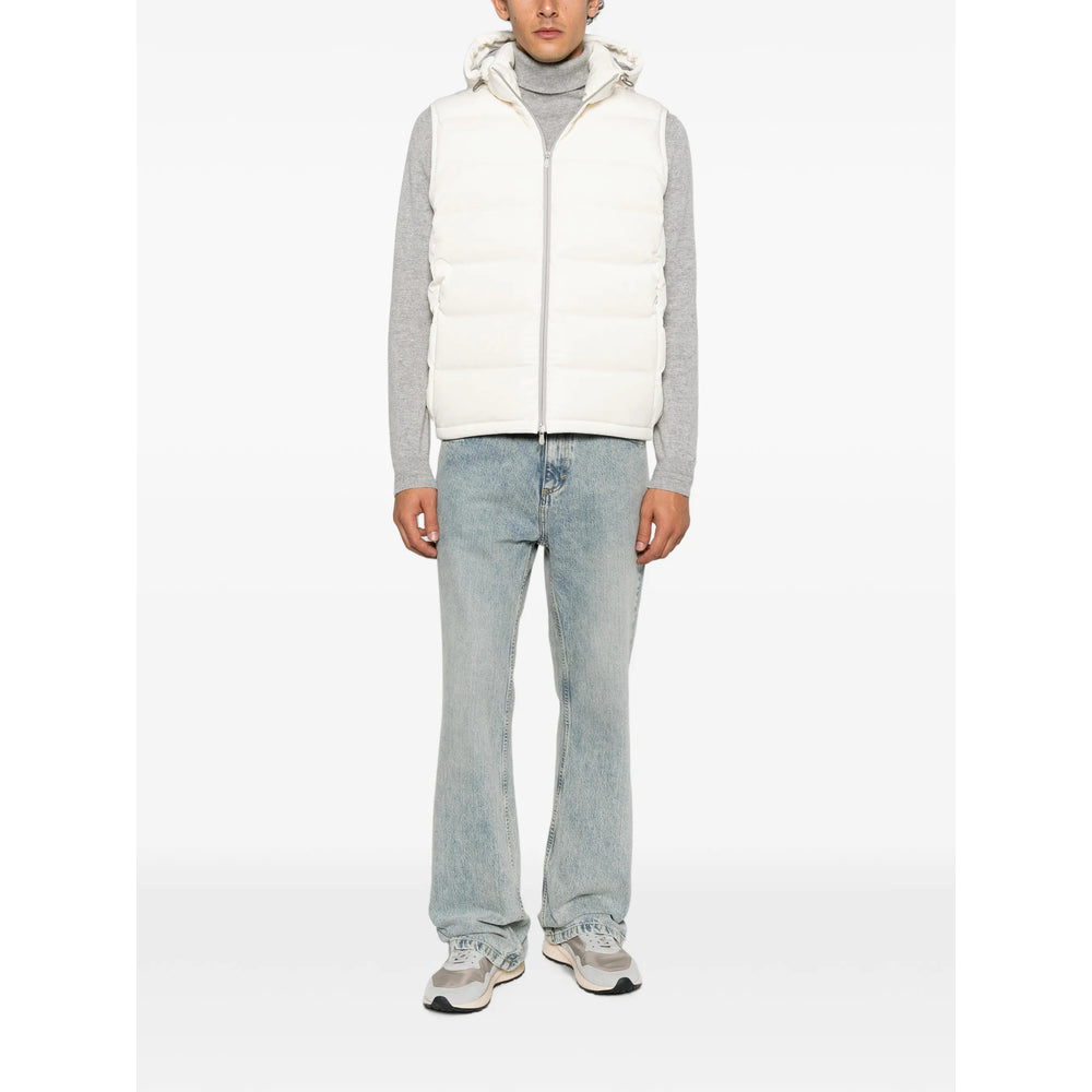 Brunello Cucinelli Neutrals Jackets - Waistcoats & Gilets Men BRUNELLO CUCINELLI