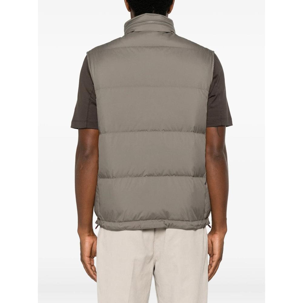 Brunello Cucinelli Green Jackets - Waistcoats & Gilets Men BRUNELLO CUCINELLI