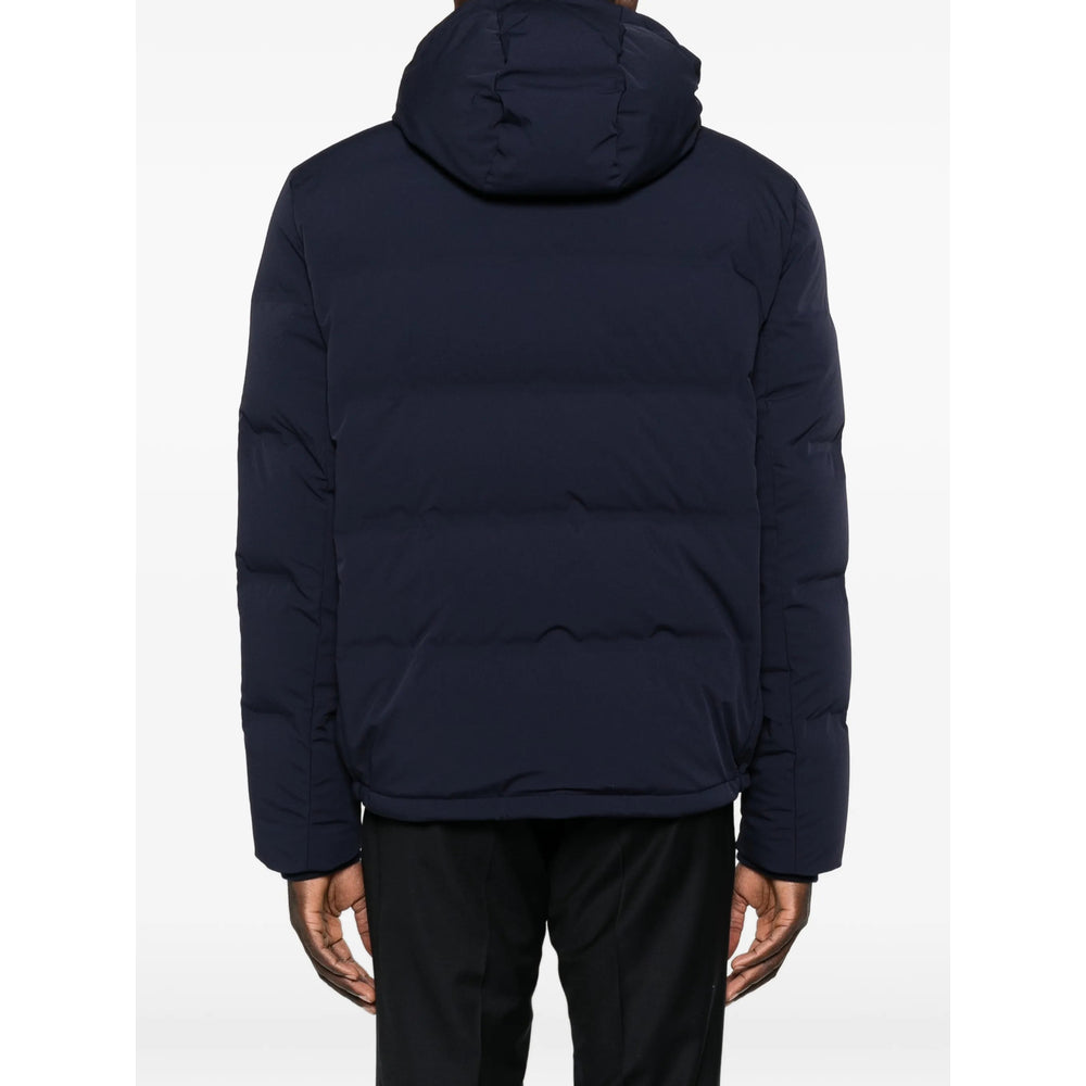 Brunello Cucinelli Blue Jackets - Hooded Jackets Men BRUNELLO CUCINELLI