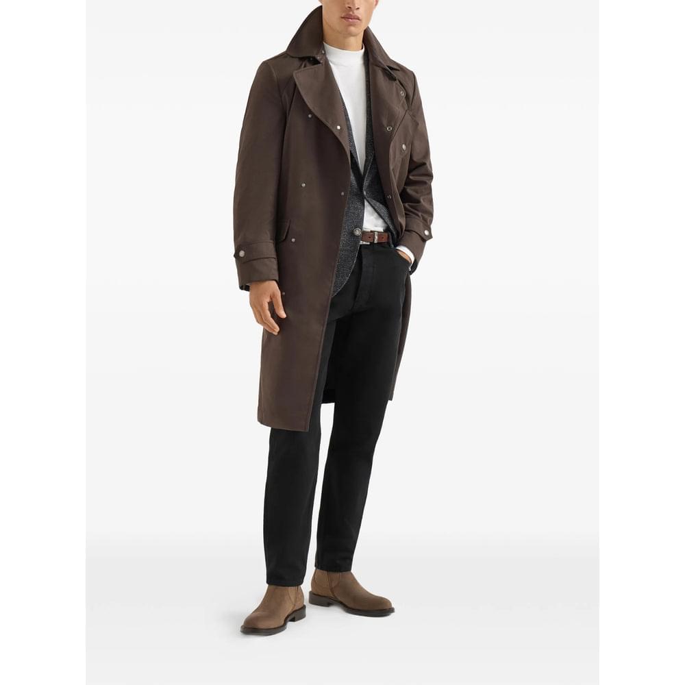 Brunello Cucinelli Black Denim - Regular & Straight-Leg Jeans Men BRUNELLO CUCINELLI