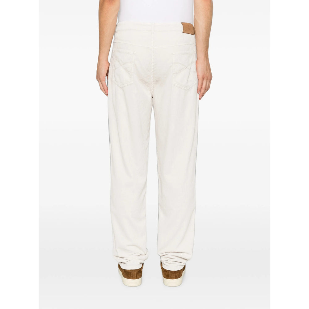 Brunello Cucinelli Neutrals Trousers - Regular & Straight-Leg Trousers Men BRUNELLO CUCINELLI