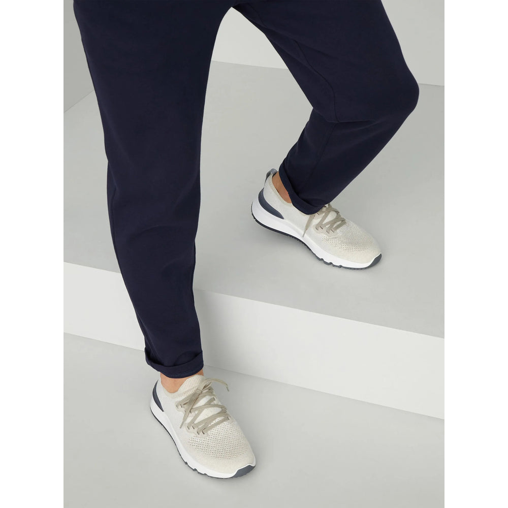 Brunello Cucinelli White Trainers - Low-Tops Men BRUNELLO CUCINELLI