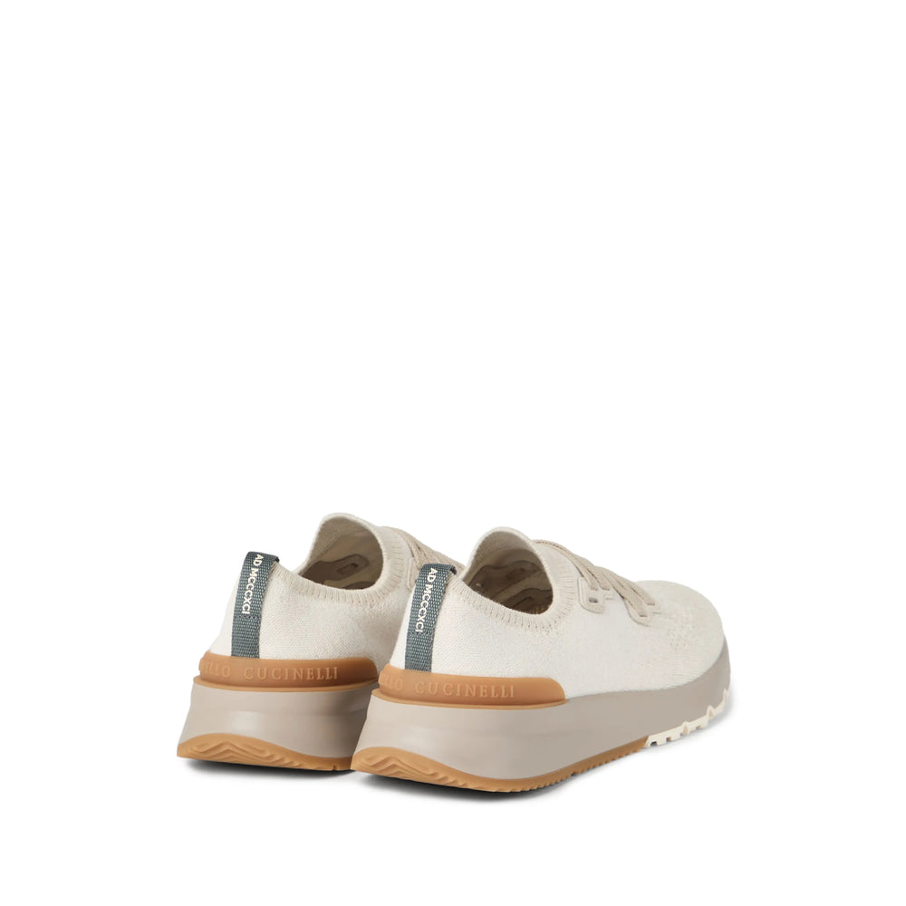 Brunello Cucinelli Neutrals Trainers - Low-Tops Men BRUNELLO CUCINELLI