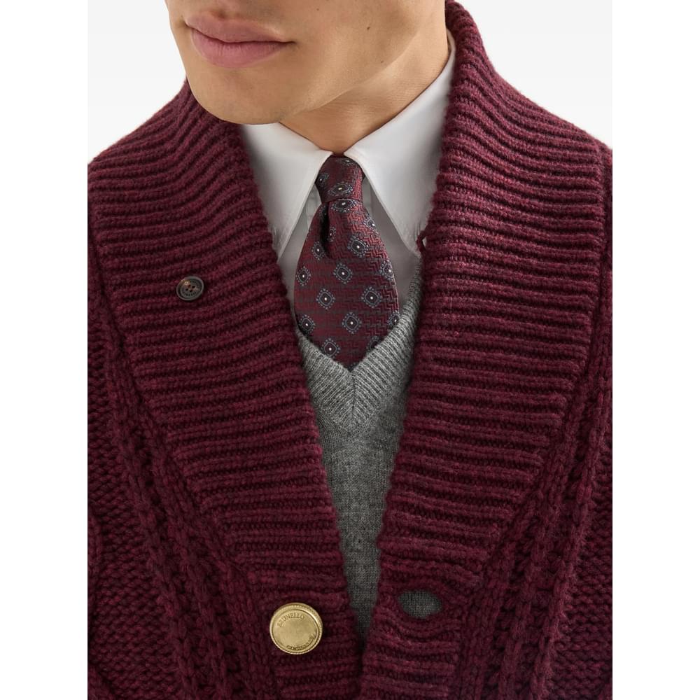 Brunello Cucinelli Red Ties & Bow Ties Men BRUNELLO CUCINELLI