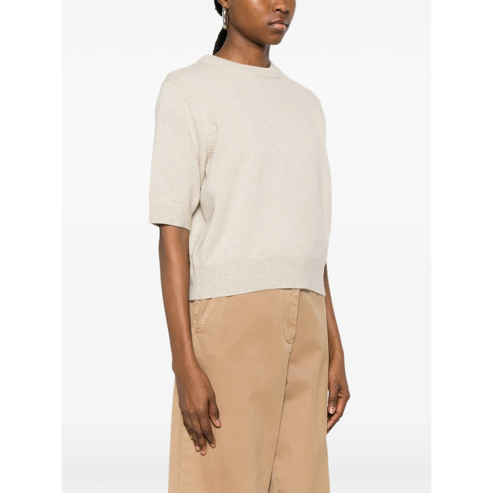 Brunello Cucinelli Neutrals Knitwear - Jumpers Women BRUNELLO CUCINELLI