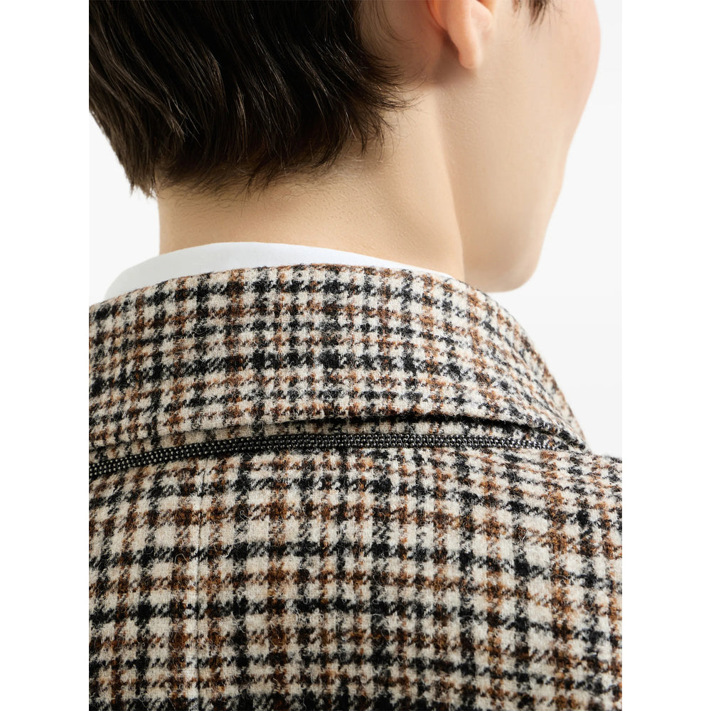 Brunello Cucinelli Brown Jackets - Blazers Women BRUNELLO CUCINELLI