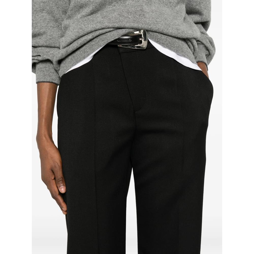 Brunello Cucinelli Black Trousers - Straight Trousers Women BRUNELLO CUCINELLI