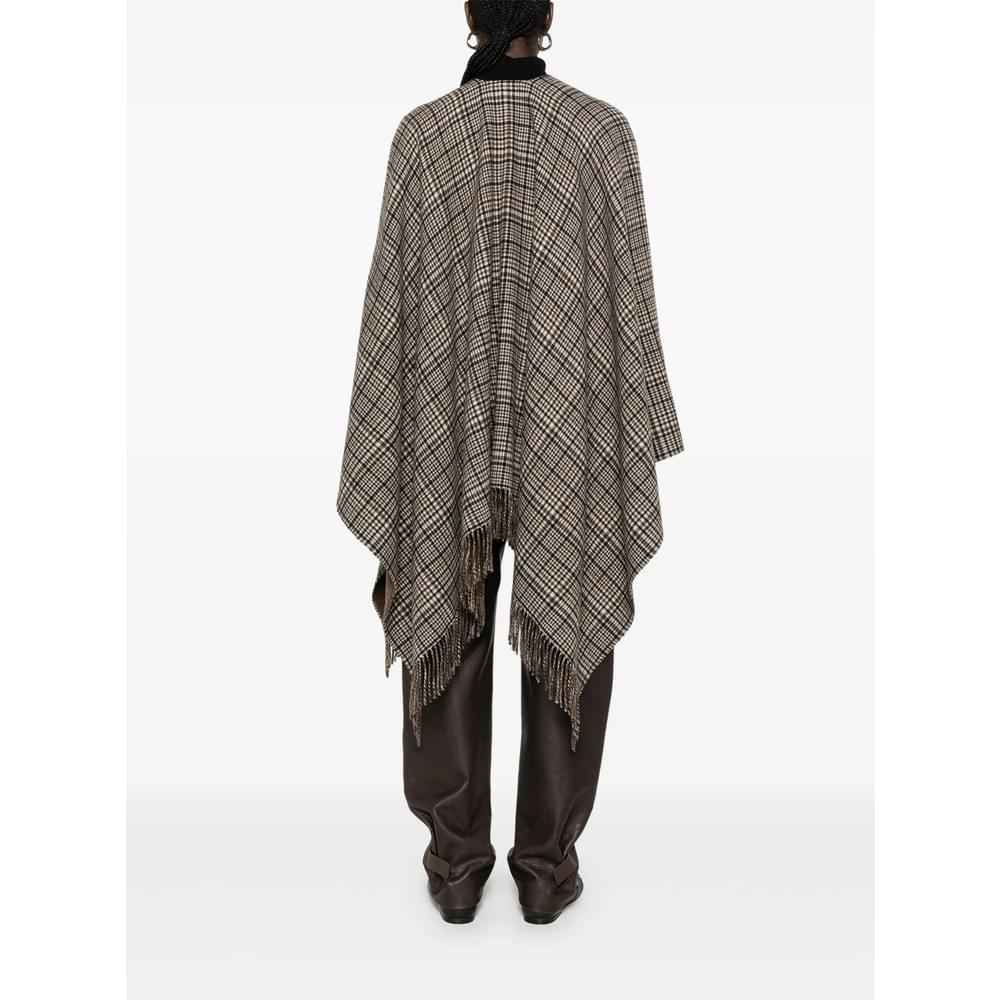Brunello Cucinelli Neutrals Jackets - Capes & Ponchos Women BRUNELLO CUCINELLI