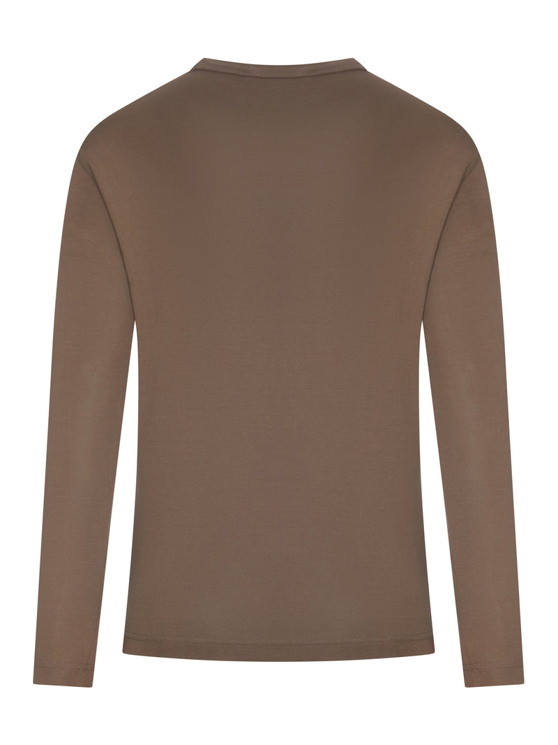 Lemaire Women Long-Sleeved Cotton T-Shirt LEMAIRE