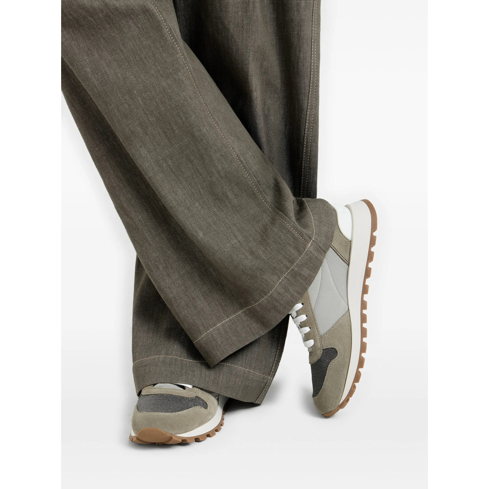 Brunello Cucinelli Green Trainers Women BRUNELLO CUCINELLI