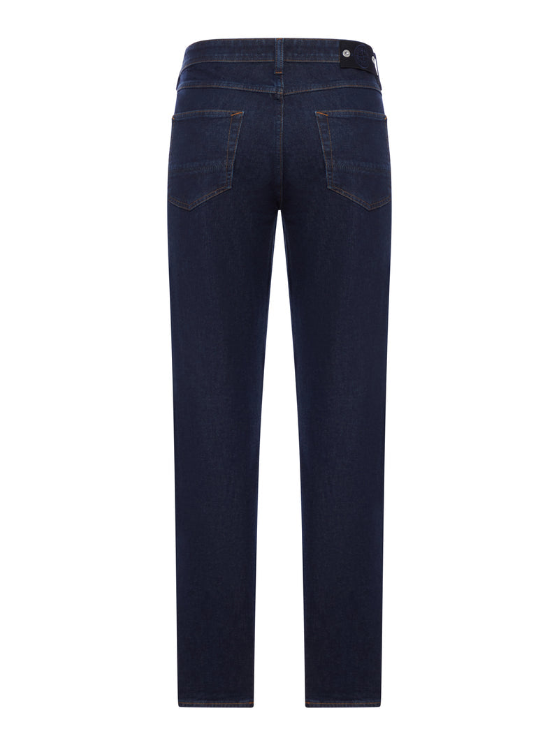 Stone Island Men Slim Jeans With Compass Logo STONE ISLAND