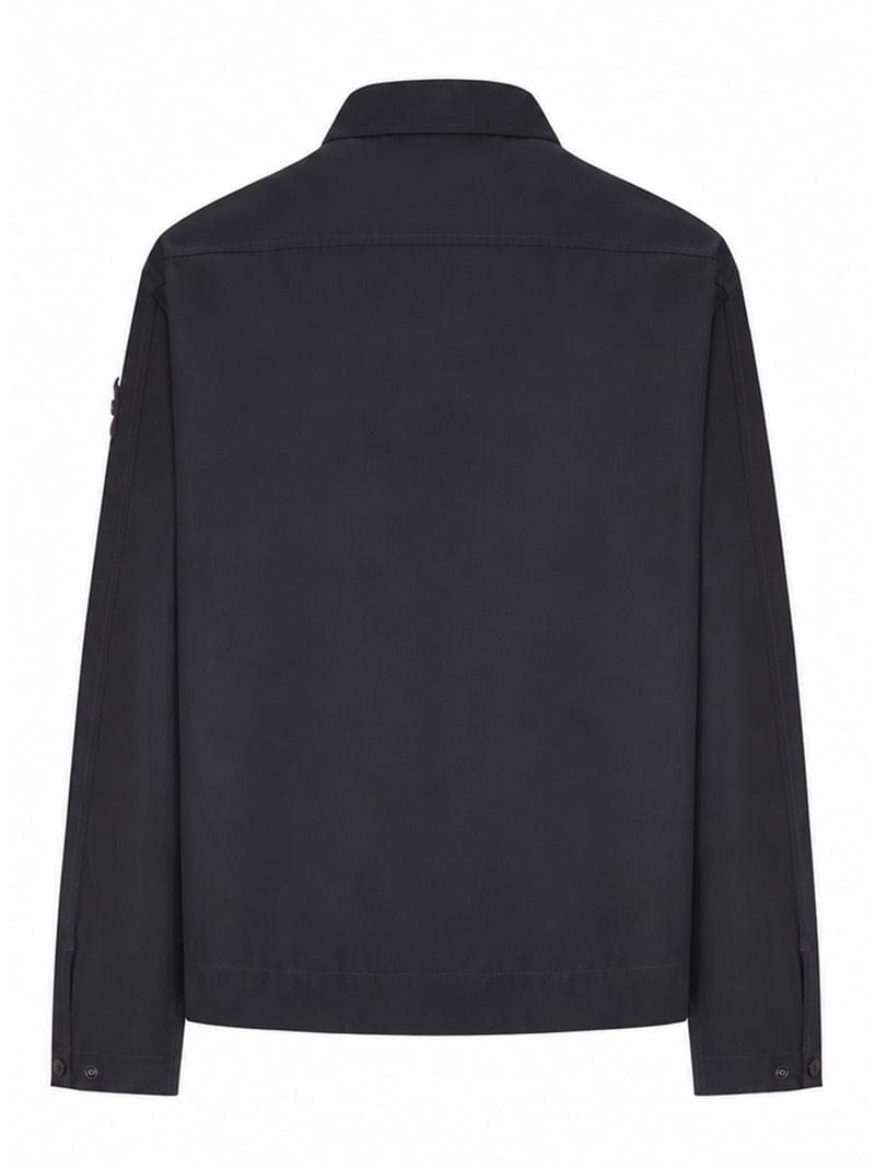 Stone Island Men Cotton Overshirt With Badge On The Sleeve STONE ISLAND
