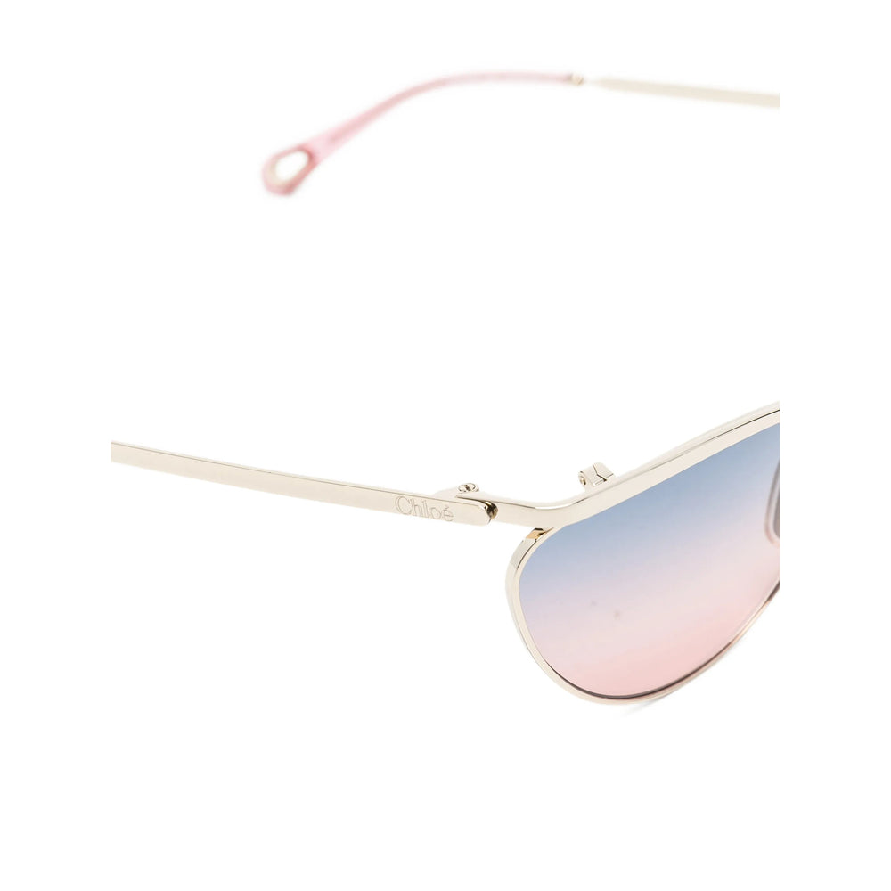Chloé Gold Sunglasses Women CHLOE