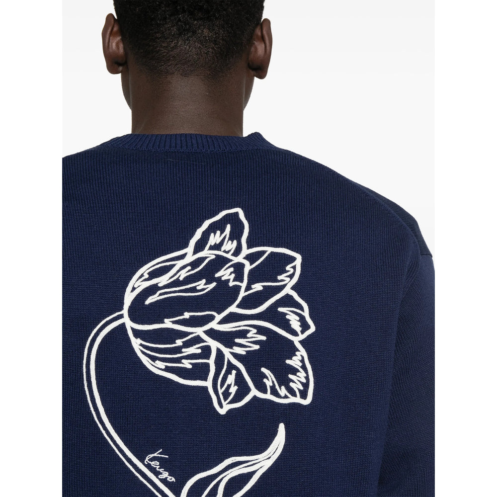Kenzo Blue Sweaters & Knitwear - Cardigans Men KENZO