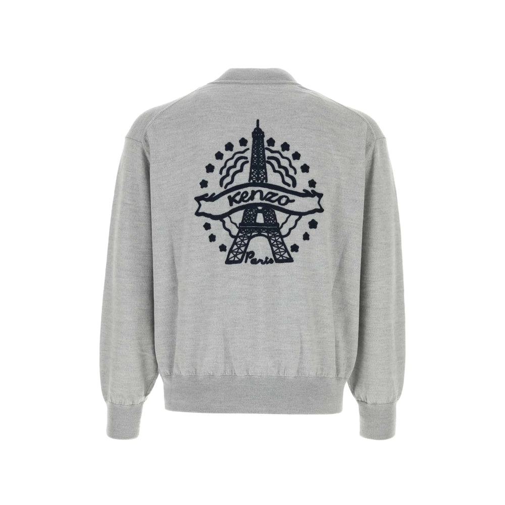 Kenzo Grey Sweaters & Knitwear - Cardigans Men KENZO