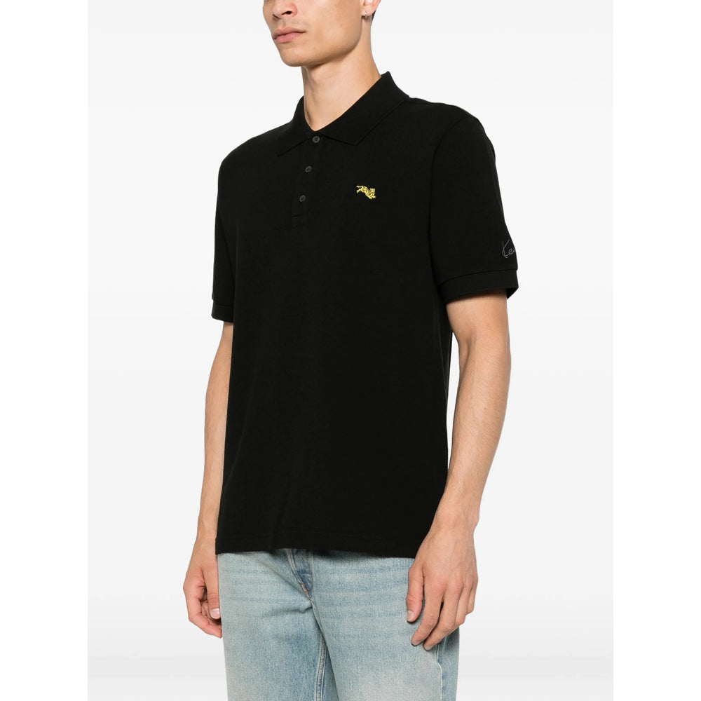 Kenzo Black Polo Shirts Men KENZO