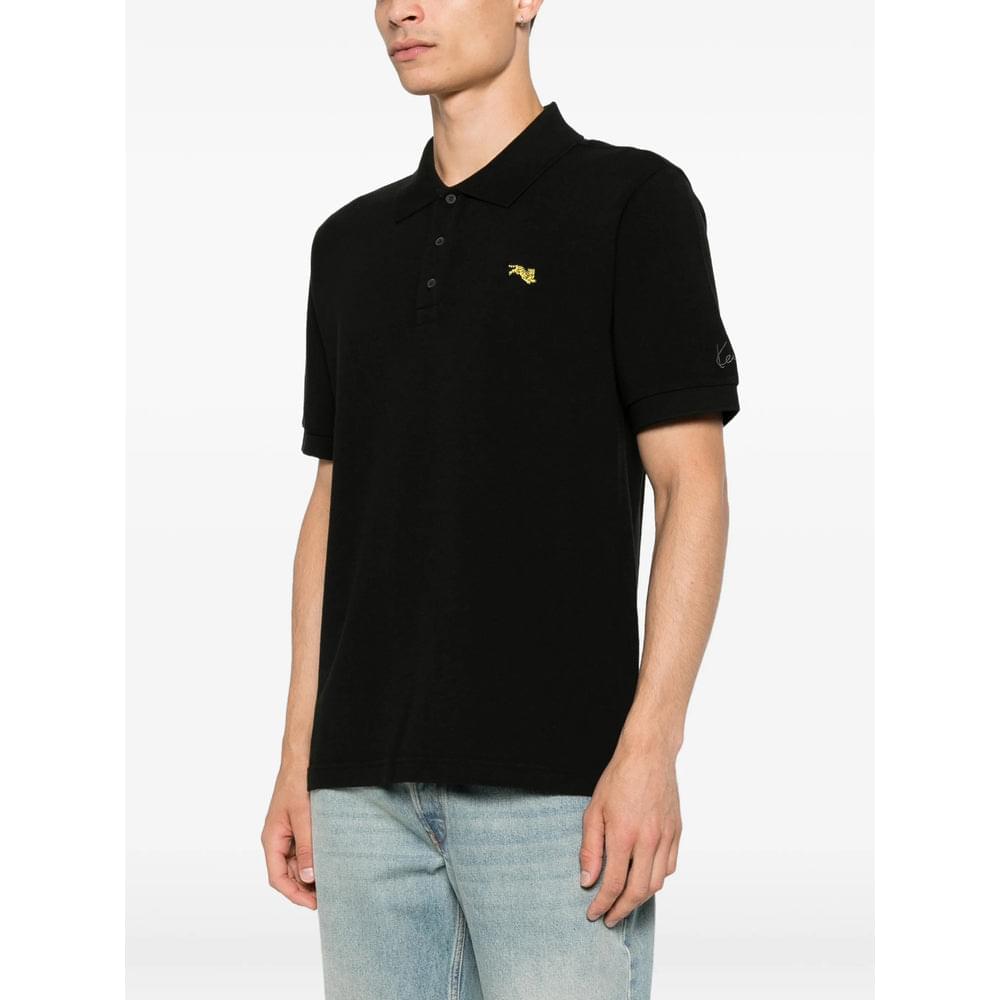 Kenzo Black Polo Shirts Men KENZO